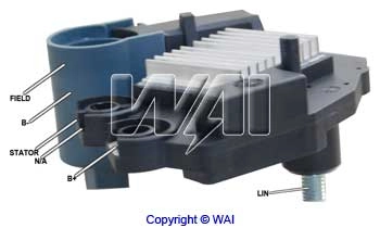 Regulator, alternator