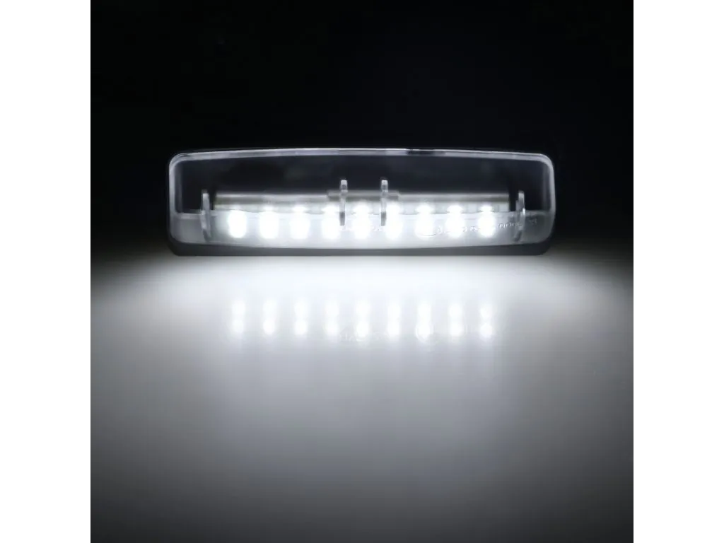 Iluminare numar de circulatie