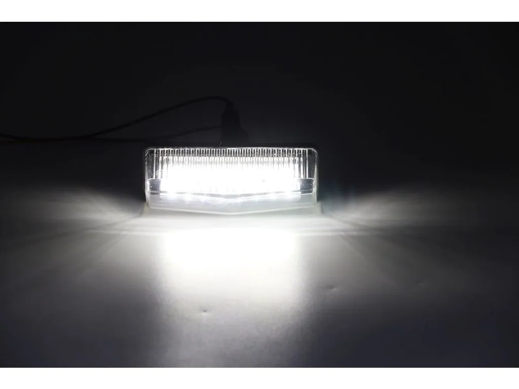 Iluminare numar de circulatie