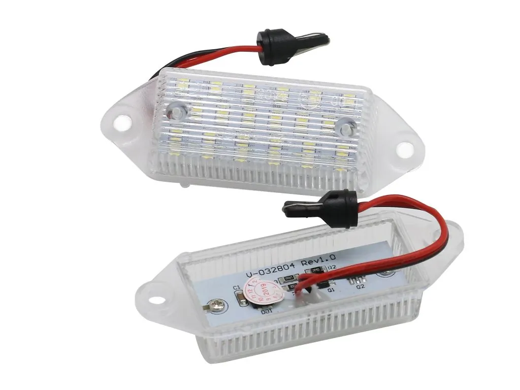 Iluminare numar de circulatie