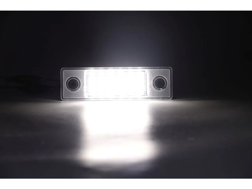 Iluminare numar de circulatie