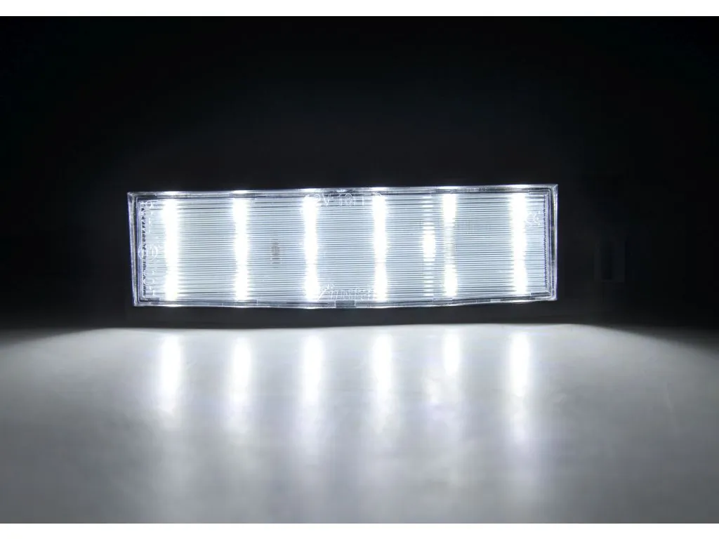 Iluminare numar de circulatie
