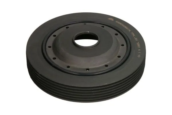 Fulie curea, arbore cotit