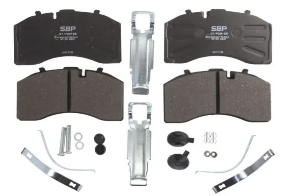 Set placute frana