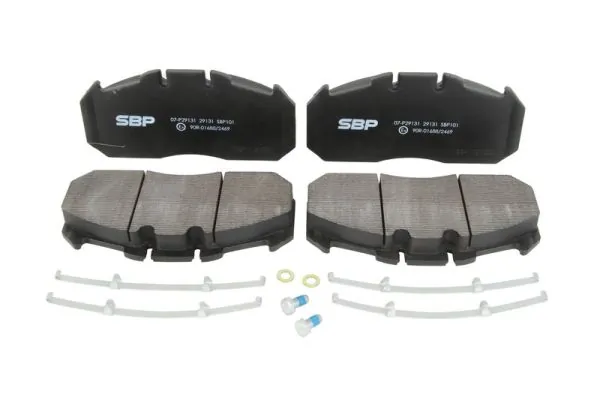 Set placute frana
