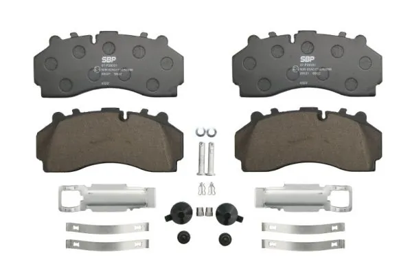 Set placute frana