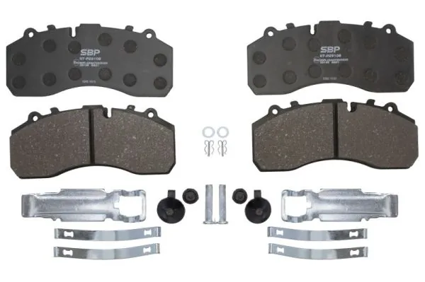 Set placute frana