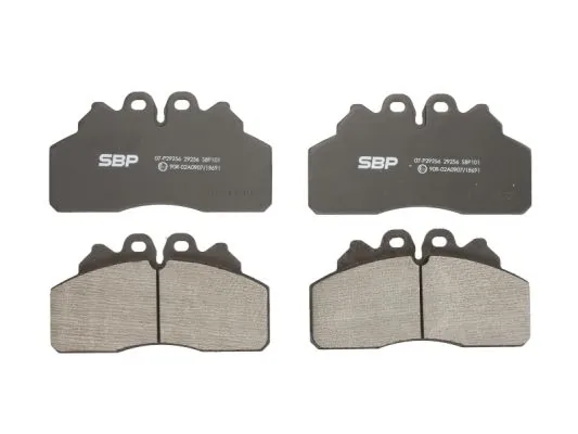 Set placute frana