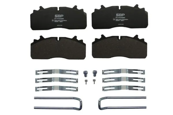 Set placute frana