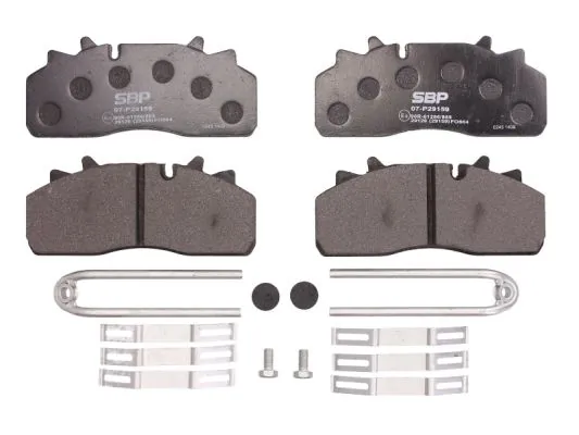 Set placute frana