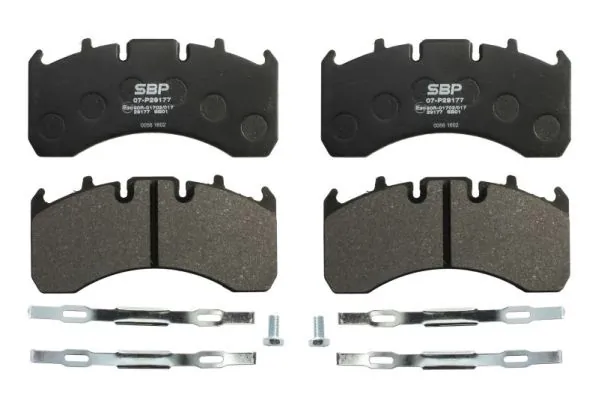 Set placute frana