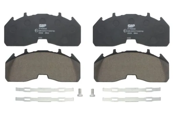 Set placute frana
