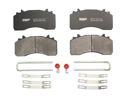 Set placute frana