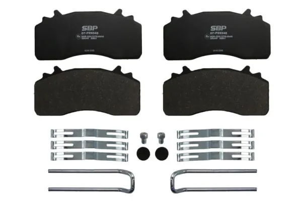 Set placute frana