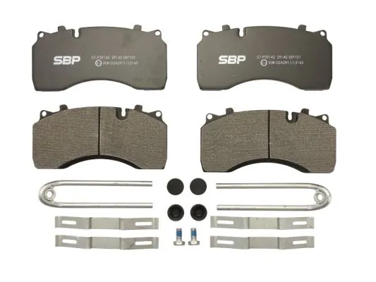 Set placute frana