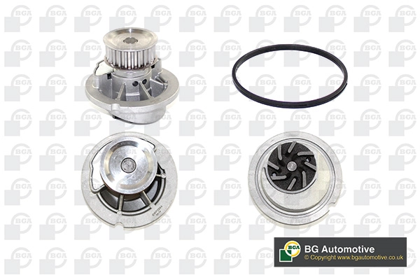 Pompa de apa, racire motor