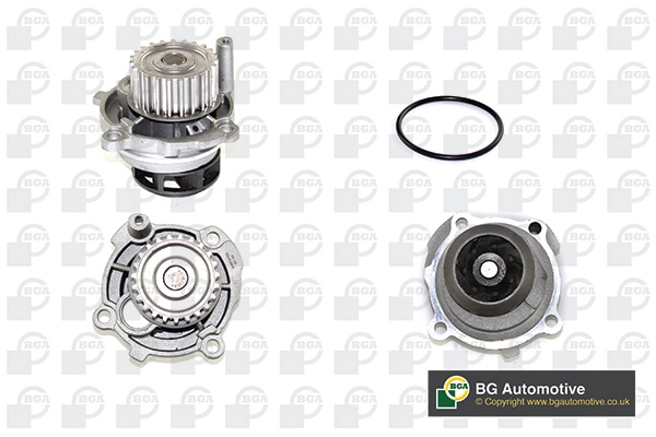 Pompa de apa, racire motor