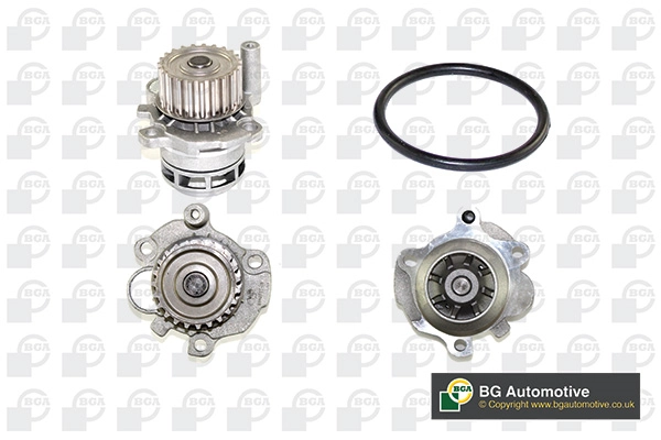 Pompa de apa, racire motor