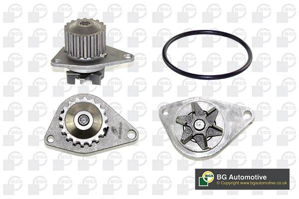 Pompa de apa, racire motor