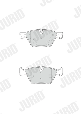 Set placute frana