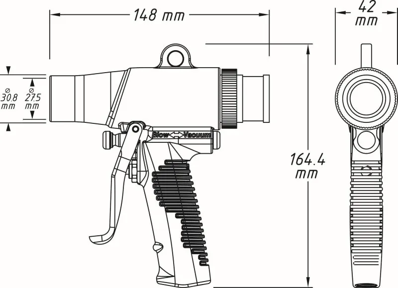 Pistol de suflat