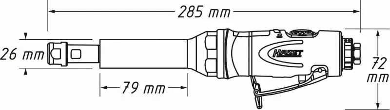 Polizor drept (aer comprimat)