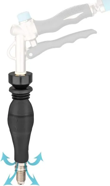Set perii/duze pistol de aspirare/suflanta