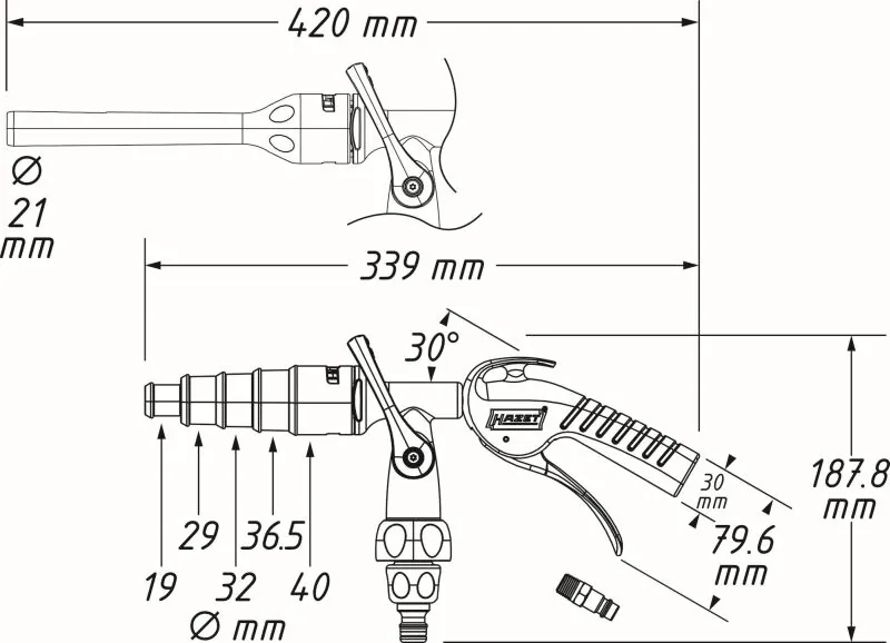 Pistol de curatare (aer comprimat)