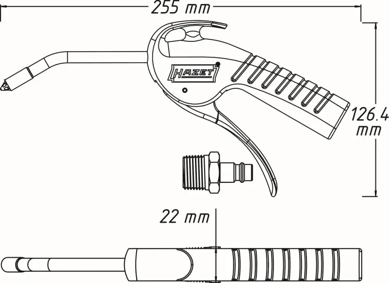 Pistol de suflat