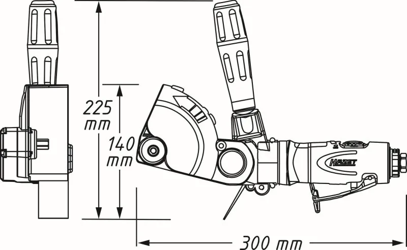 Polizor multifunctional (aer comprimat)