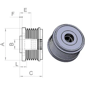 Fulie alternator