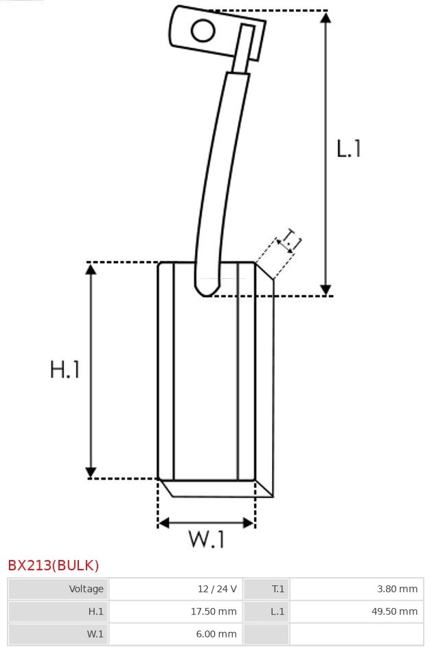Perie alternator