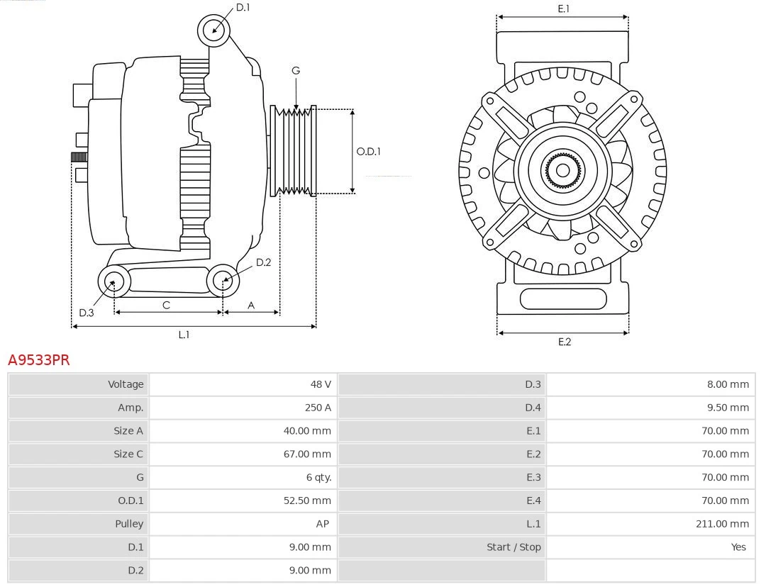 Generator / alternator