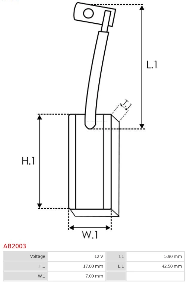 Perie alternator
