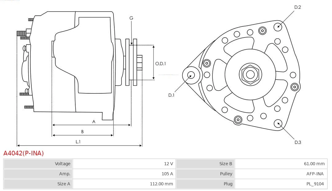 Generator / alternator