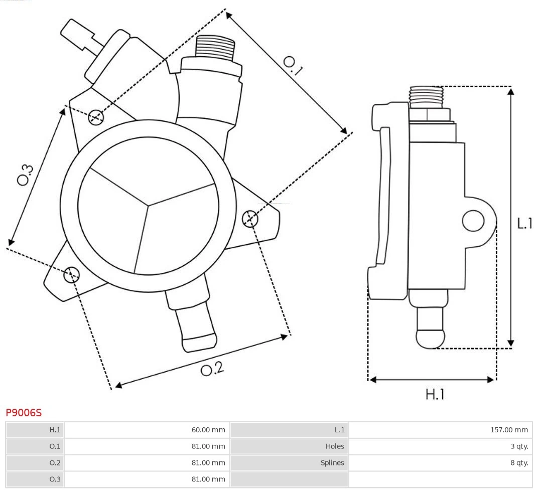 Pompa vacuum,sistem de franare
