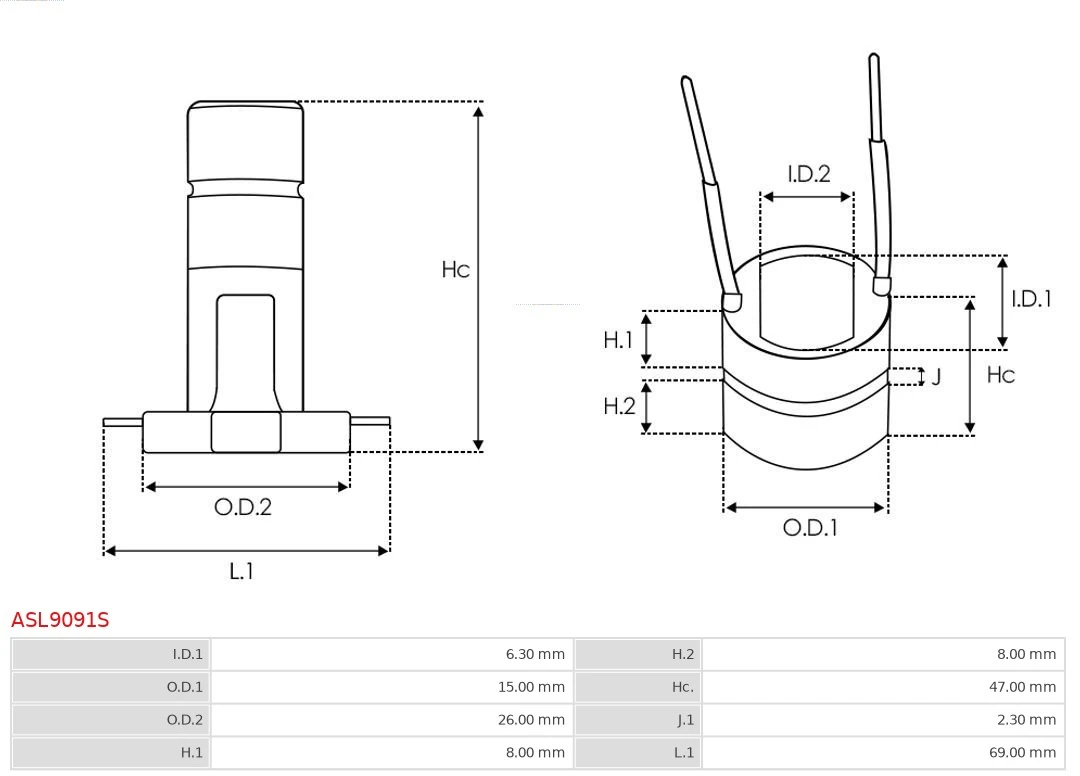 Colector, alternator