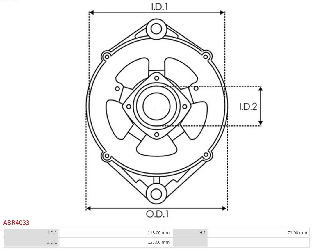 Capac protector alternator