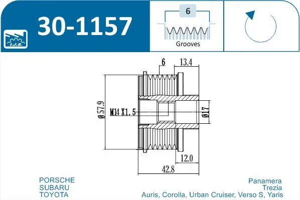 Fulie alternator