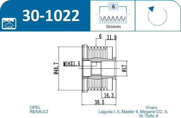 Fulie alternator