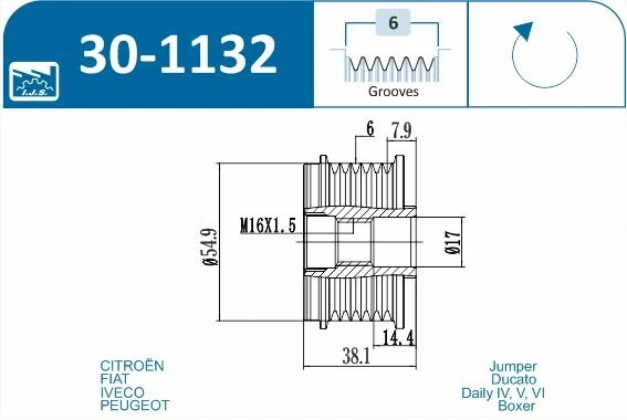 Fulie alternator
