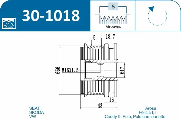 Fulie alternator