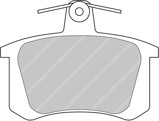 Set placute frana