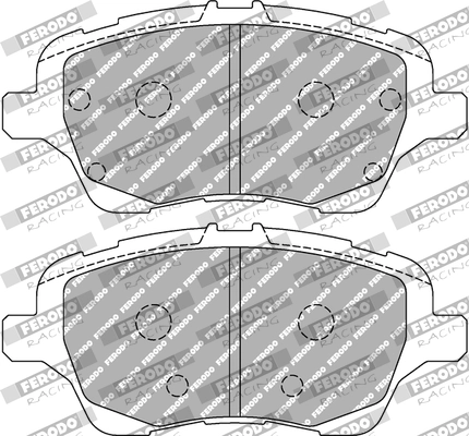 Set placute frana
