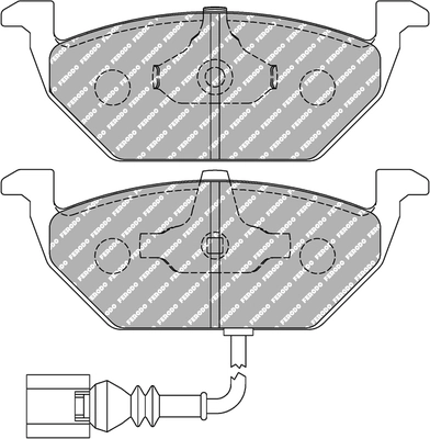 Set placute frana