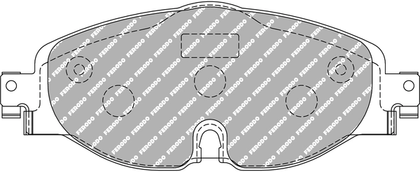 Set placute frana