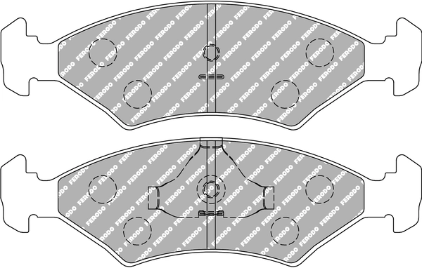 Set placute frana