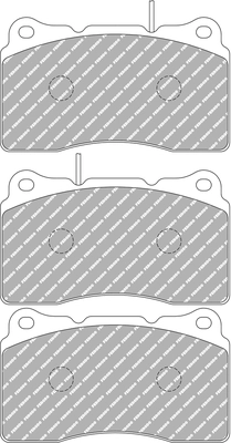 Set placute frana