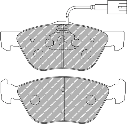 Set placute frana