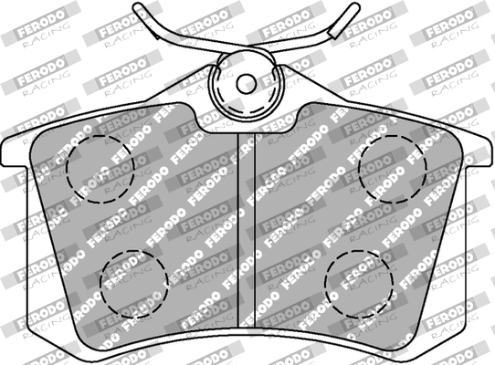 Set placute frana